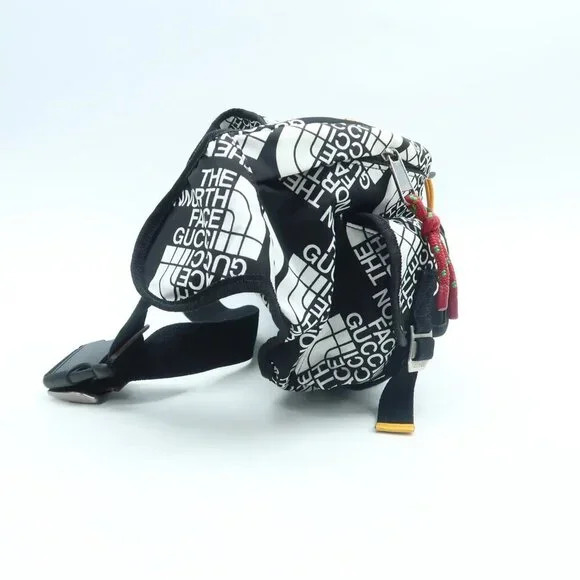 100% Authentic GUCCI Black GG Marmont Cloth Crossbody bag 861-073124 - Picture 4 of 12